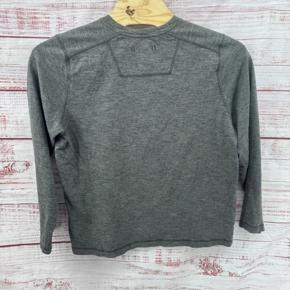 The North Face Henley‎ Shirt Gray Mens Size XL Long Sleeve Regular Fit Casual